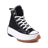 Basket à plateforme Converse Run Star Hike - Noire / Blanche Gomme