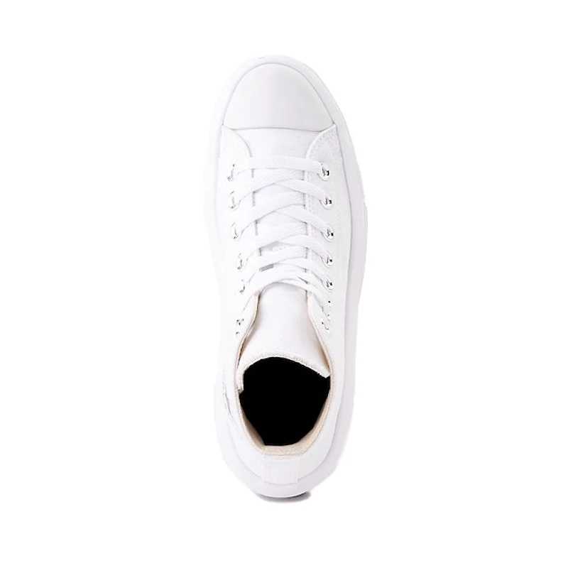 Basket à plateforme Converse Chuck Taylor All Star Hi Move pour femmes - Monochrome blanche