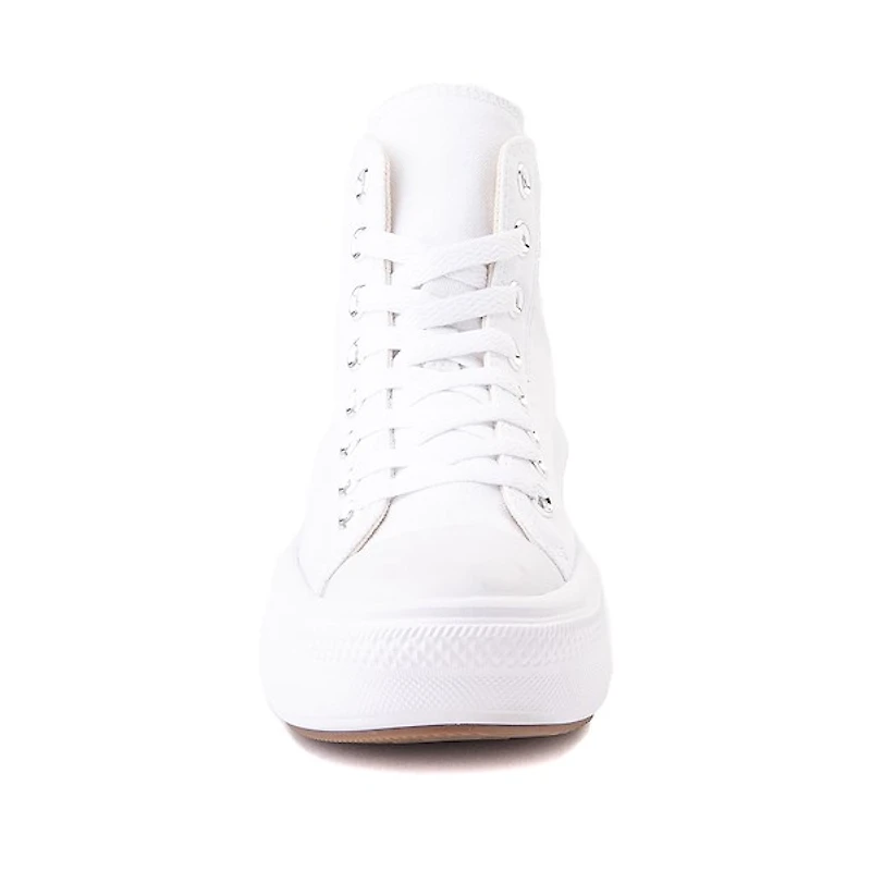 Basket à plateforme Converse Chuck Taylor All Star Hi Move pour femmes - Monochrome blanche