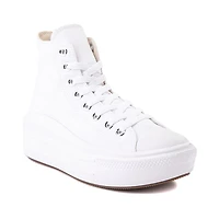 Basket à plateforme Converse Chuck Taylor All Star Hi Move pour femmes - Monochrome blanche