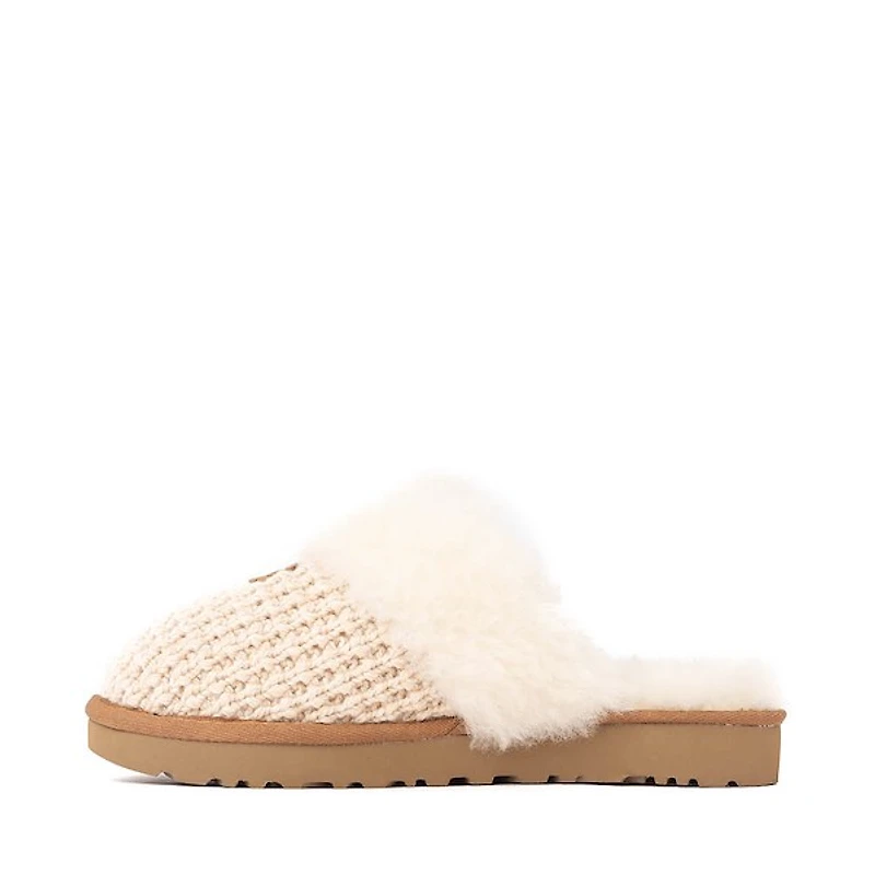 Womens UGG® Cozy Knit Slipper - Cream