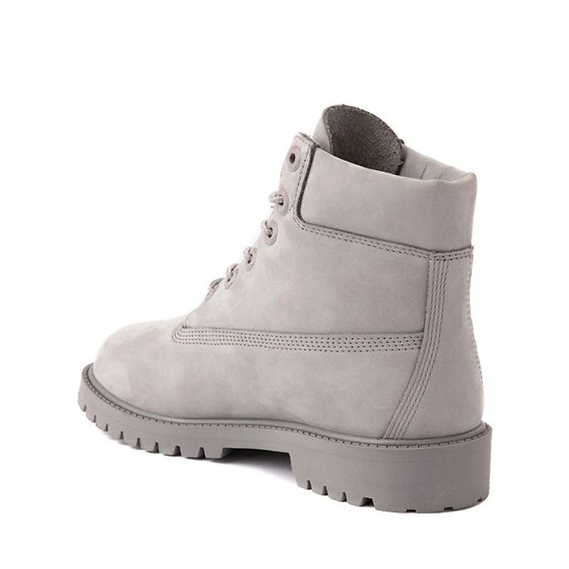 Timberland® Premium 6-Inch Boot - Big Kid Grey Monochrome