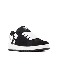 DC Court Graffik Skate Shoe - Little Kid / Big Black White