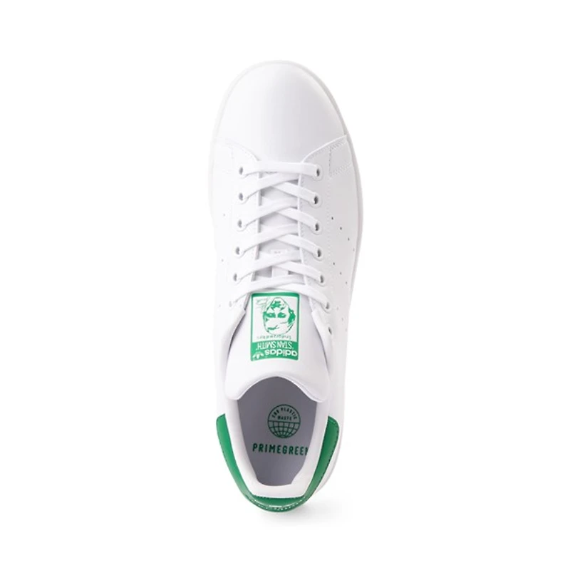 Chaussure athlétique adidas Stan Smith pour hommes - Blanche / Verte