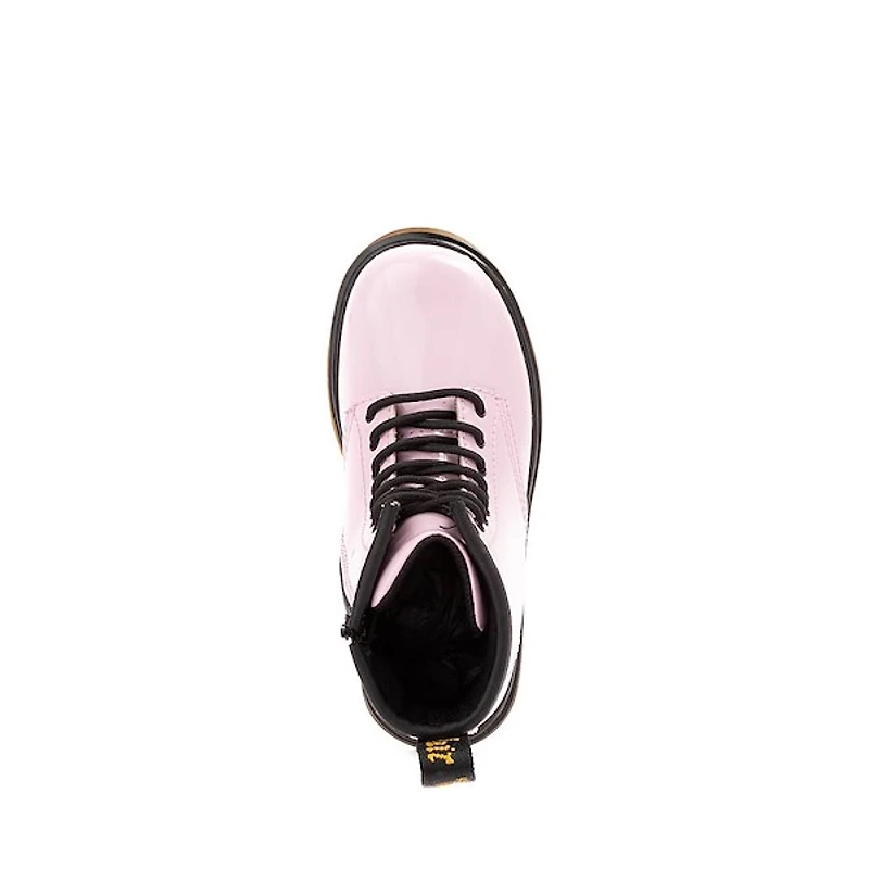 Botte vernie Dr. Martens 1460 à 8 œillets - Tout-petits Rose pâle