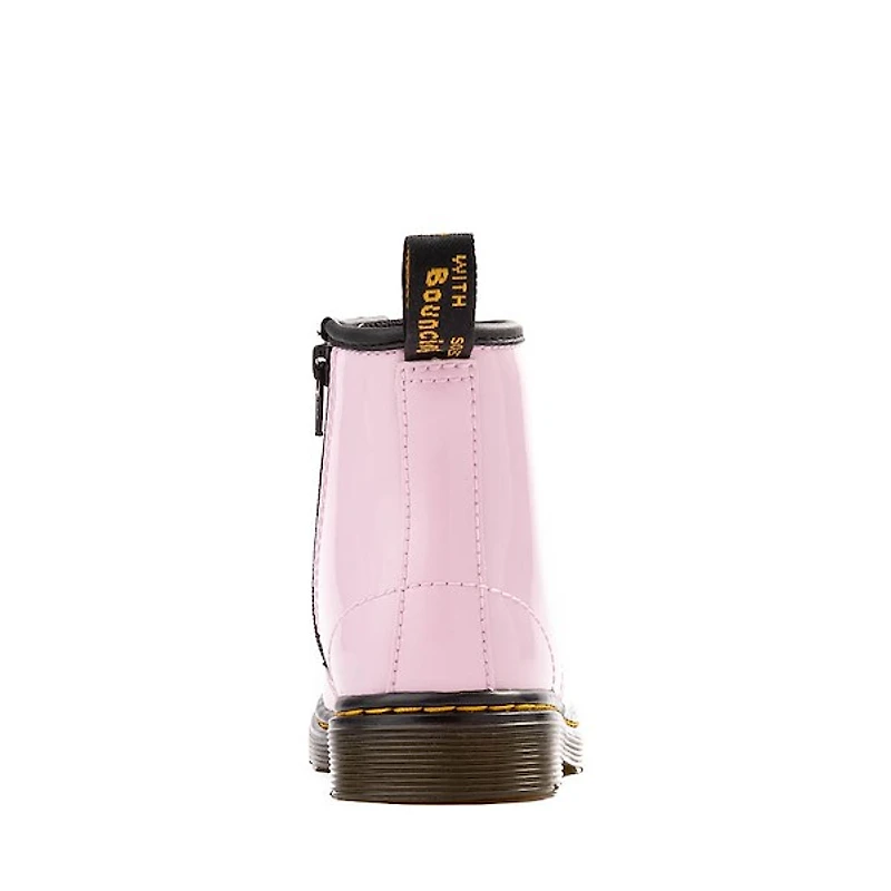 Botte vernie Dr. Martens 1460 à 8 œillets - Tout-petits Rose pâle