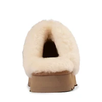 Sabot à plateforme UGG® Disquette pour femmes - Châtaigne