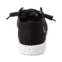 Chaussure décontractée à enfiler Hey Dude Wendy pour femmes - Noire / Blanc tacheté
