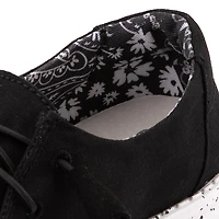 Chaussure décontractée à enfiler Hey Dude Wendy pour femmes - Noire / Blanc tacheté