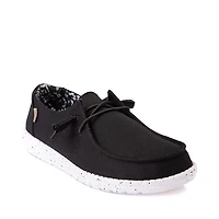 Chaussure décontractée à enfiler Hey Dude Wendy pour femmes - Noire / Blanc tacheté