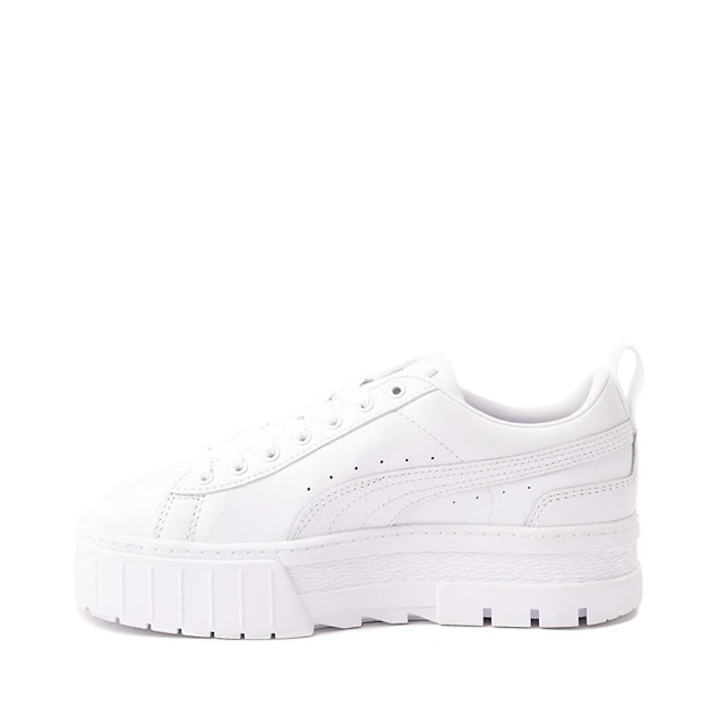 Chaussure athlétique à plateforme PUMA Mayze pour femmes - Blanche