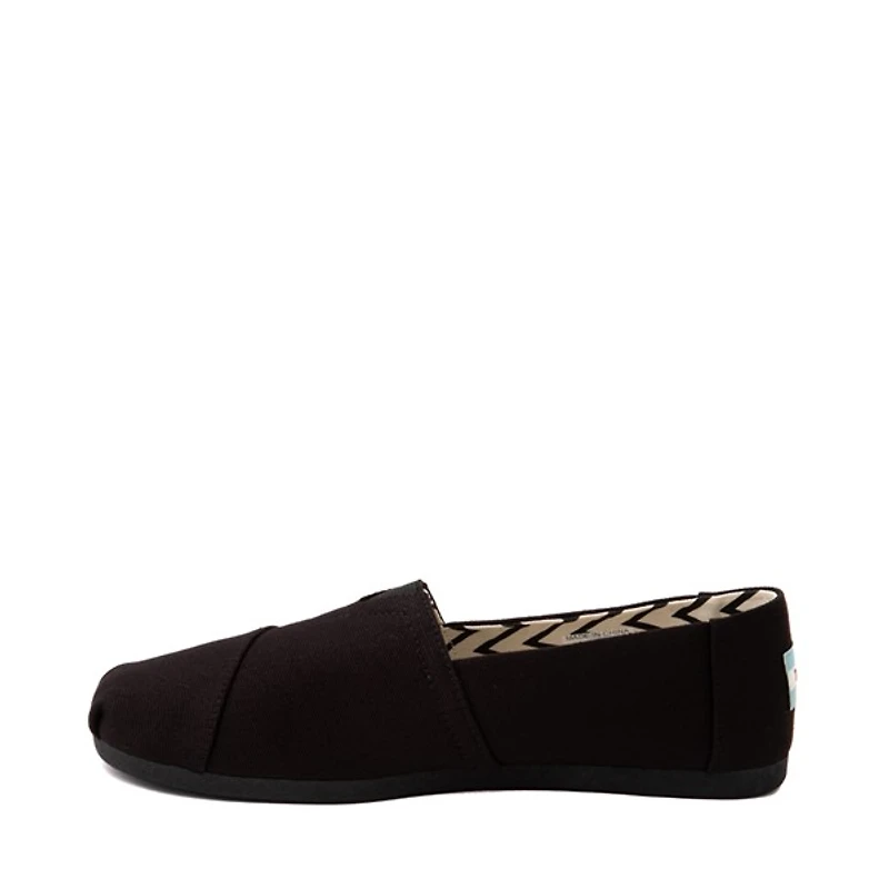 Mens TOMS Alpargata Slip-On Casual Shoe - Black