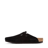 Mens Birkenstock Boston Soft Footbed Clog - Black