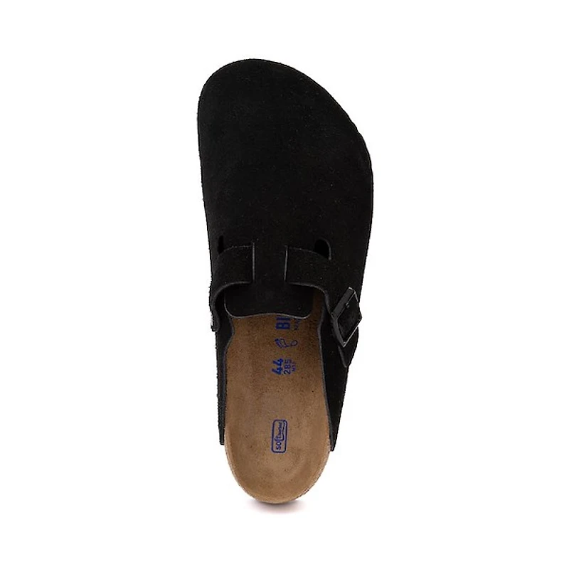 Sabot Birkenstock Boston Soft Footbed Pour Femmes - Noir