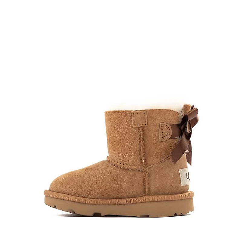UGG® Mini Bailey Bow II Boot - Toddler / Little Kid Chestnut