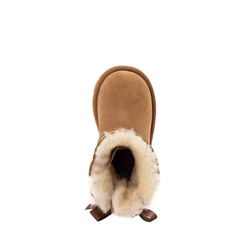 UGG® Mini Bailey Bow II Boot - Toddler / Little Kid Chestnut