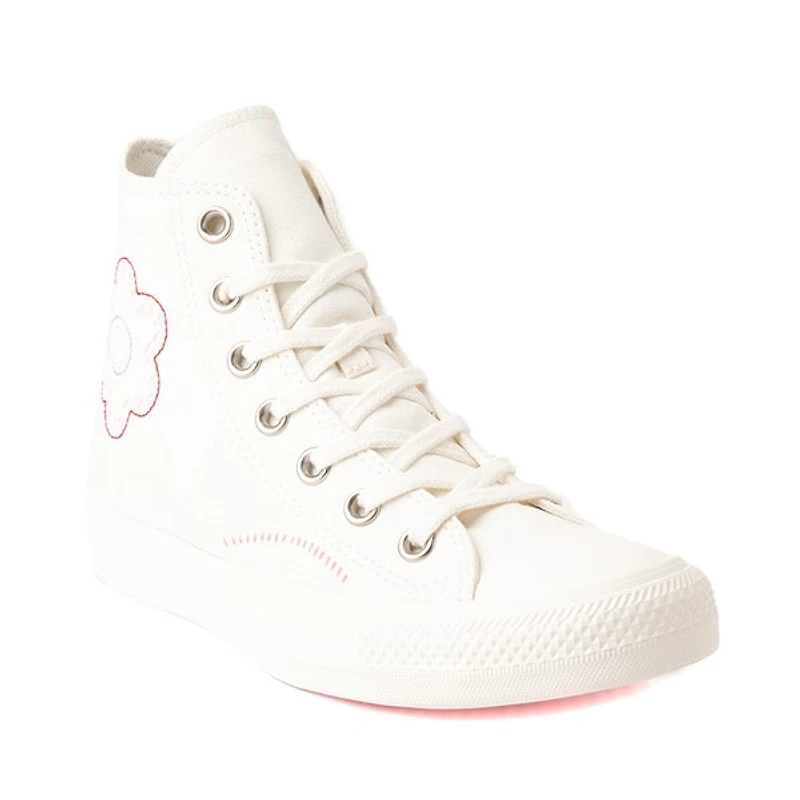 Basket Converse Chuck Taylor All Star Hi Crafted Patchwork pour femmes- Beige