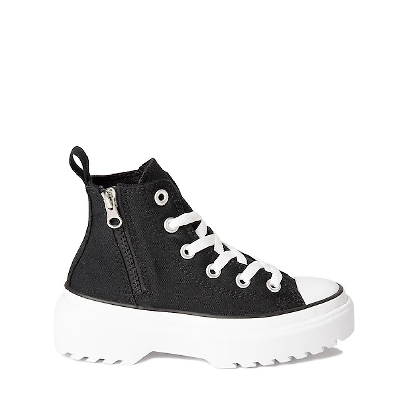Basket Converse Chuck Taylor All Star Hi Lugged - Enfants - Noire / Blanche