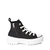 Basket Converse Chuck Taylor All Star Hi Lugged - Enfants - Noire / Blanche