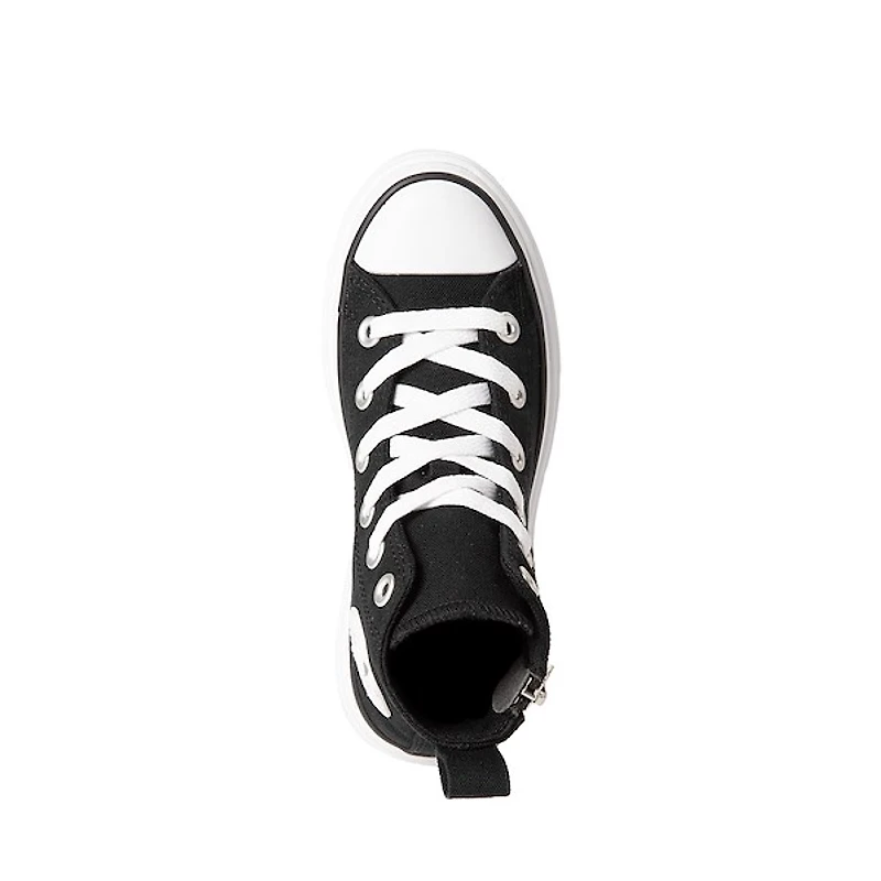 Basket Converse Chuck Taylor All Star Hi Lugged - Enfants - Noire / Blanche