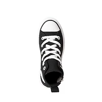 Basket Converse Chuck Taylor All Star Hi Lugged - Enfants - Noire / Blanche