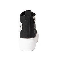 Basket Converse Chuck Taylor All Star Hi Lugged - Enfants - Noire / Blanche