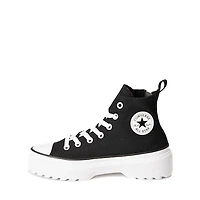 Basket Converse Chuck Taylor All Star Hi Lugged - Junior Noire / Blanche
