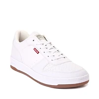 Chaussure décontractée Levi's Drive Lo pour hommes - Blanche / Gomme
