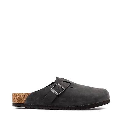 Mens Birkenstock Boston Clog - Black