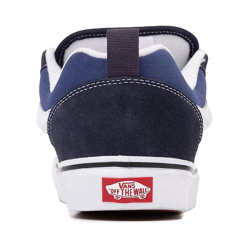 Chaussure de skate Vans Knu Skool - Bleu marine / Blanche