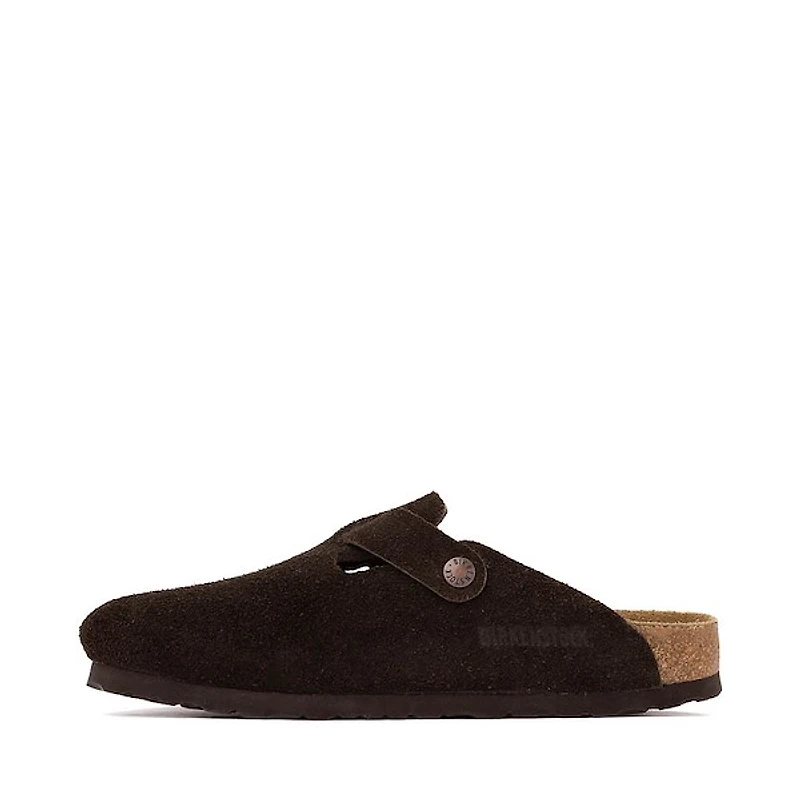 Womens Birkenstock Boston Soft Footbed Clog - Mocha