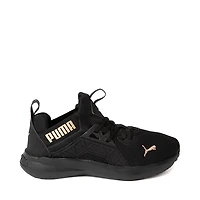Womens PUMA Softride Enzo NXT Athletic Shoe - Black / Gold