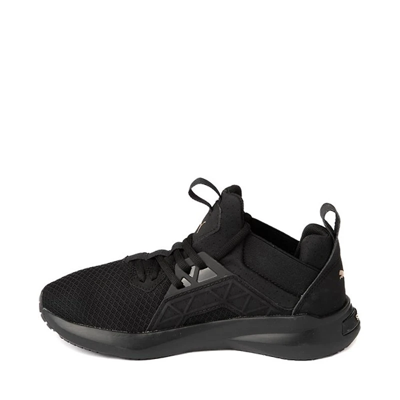Womens PUMA Softride Enzo NXT Athletic Shoe - Black / Gold