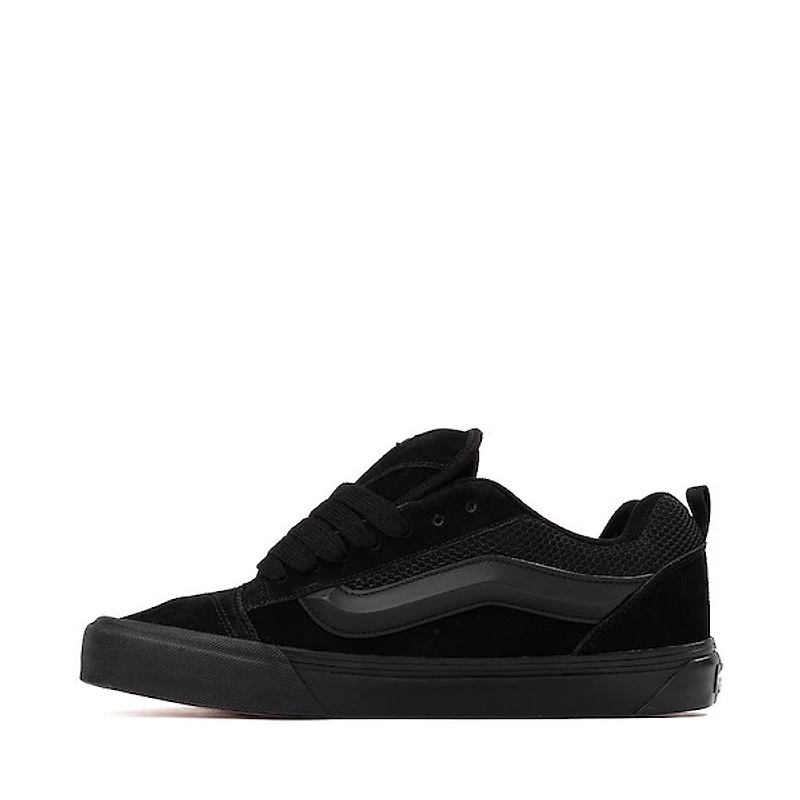Vans Knu Skool Skate Shoe - Black Monochrome