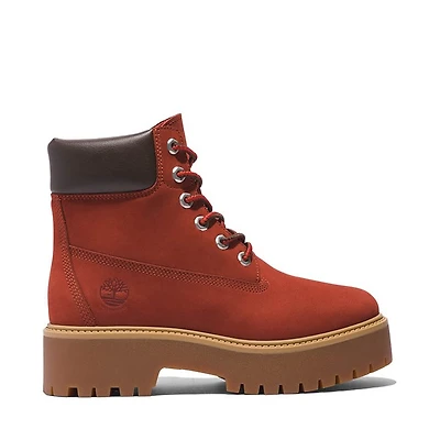 Botte à plateforme Timberland Stone Street 6" pour femmes - Rouge