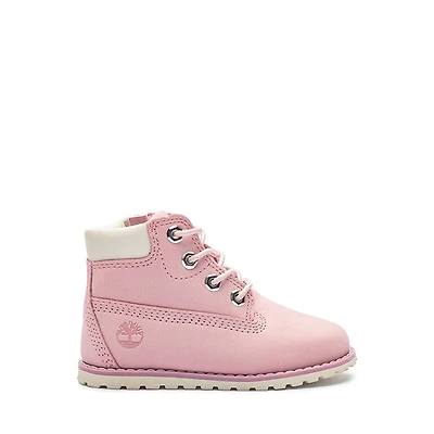Botte Timberland Pokey Pine 6-Inch Side-Zip - Bébés / Tout-petits Rose pâle