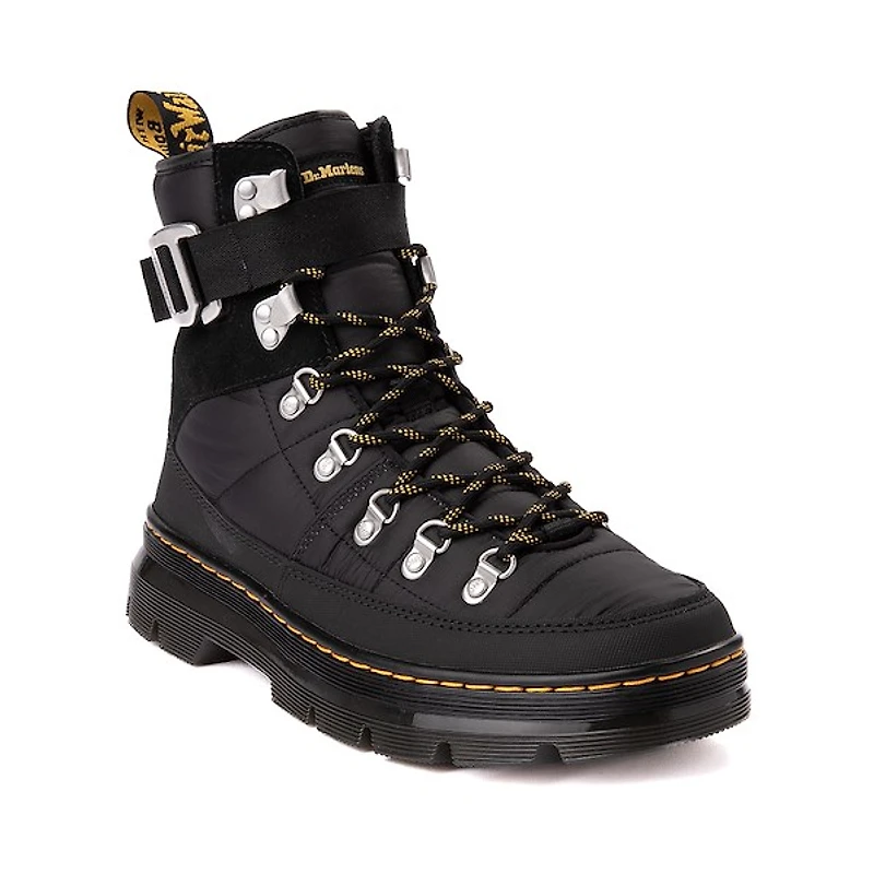 Botte matelassée Dr. Martens Combs Tech - Noire