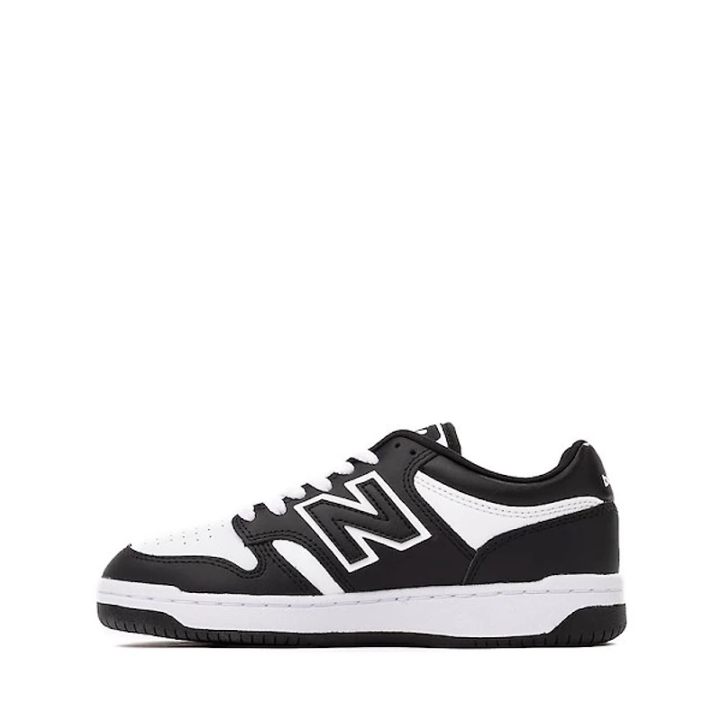 Chaussure athlétique New Balance 480 - Junior Noire / Blanche