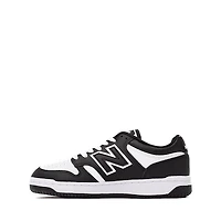 Chaussure athlétique New Balance 480 - Junior Noire / Blanche