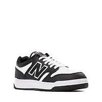 Chaussure athlétique New Balance 480 - Junior Noire / Blanche