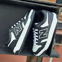 Chaussure athlétique New Balance 480 - Junior Noire / Blanche