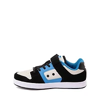 DC Manteca 4 Elastic Skate Shoe - Little Kid / Big Black Blue Grey