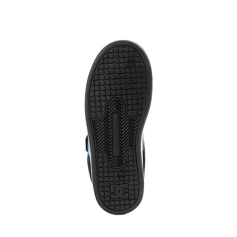 DC Manteca 4 Elastic Skate Shoe - Little Kid / Big Black Blue Grey