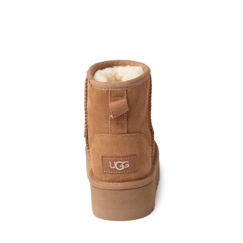 Botte à plateforme UGG® Classic Mini - Enfants / Junior - Châtaigne