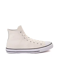 Basket Converse Chuck 70 Hi en cuir - Blanc cassé