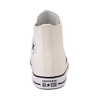 Basket Converse Chuck 70 Hi en cuir - Blanc cassé
