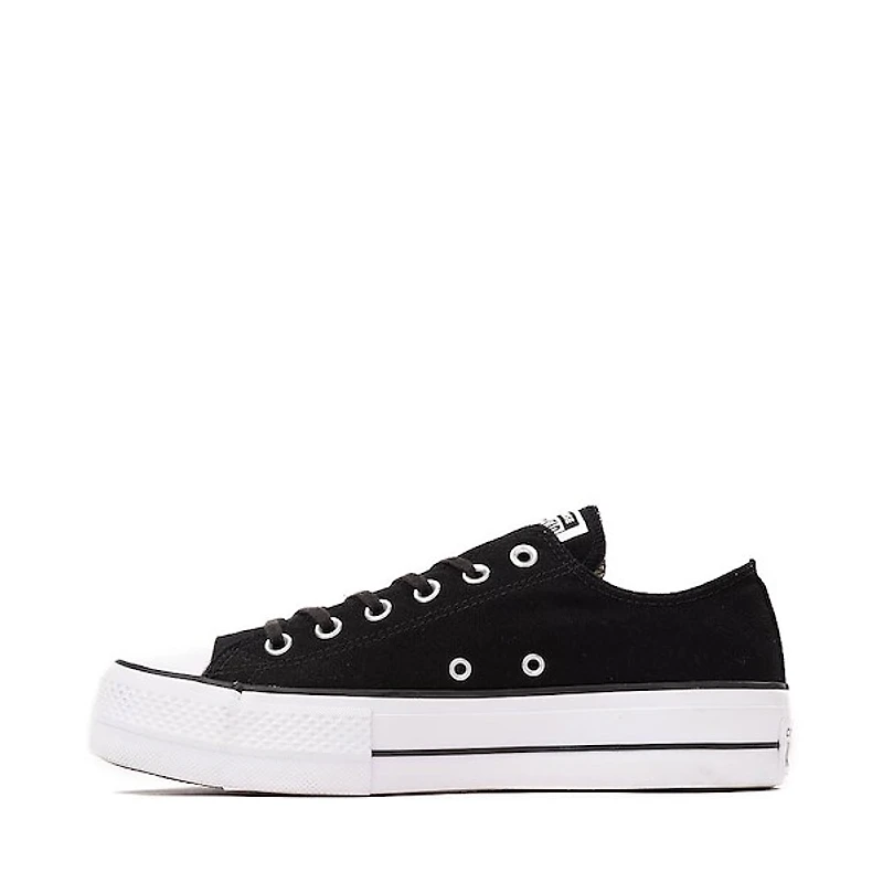 Womens Converse Chuck Taylor All Star Lift Low-Top Sneaker - Black