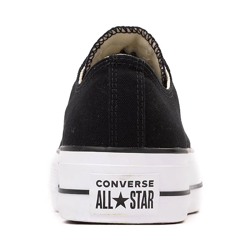 Basket Converse Chuck Taylor All Star Lo Lift pour femmes - Noire