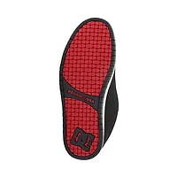Mens DC Court Graffik Skate Shoe - Black / White Red