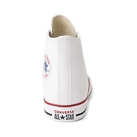 Basket en cuir Converse Chuck Taylor All Star Hi - Blanche
